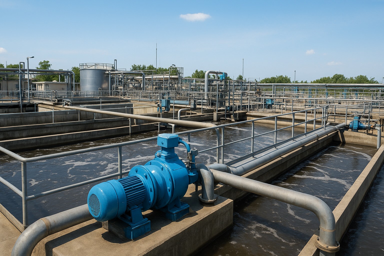 Wastewater Treatment Plant in Daylight_copy